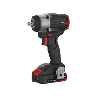 Гайкокрут ударний акумуляторний з безщітковим двигуном 20 В, 800 Nm, 0-950/1500/2200 об/хв, 0-1300/1850/2900 уд/хв, 1/2", без ЗП та АКБ INTERTOOL WT-9368