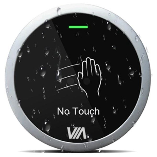 Безконтактна кнопка виходу Via Security VB-2NM (метал)