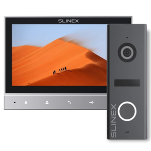 Комплект видеодомофон + панель вызова