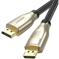 Кабель DisplayPort M - M 2.0 м, V1.4 8K Zinc Alloy Shell DP112 чорний UGREEN