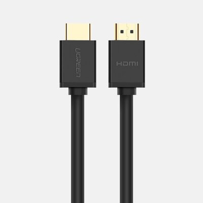 Кабель HDMI M - M, 5.0 м, V2.0 Cafule 4K, HD104 UGREEN Чорний