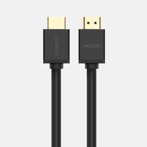 Кабель HDMI M - M, 5.0 м, V2.0 Cafule 4K, HD104 UGREEN Чорний