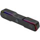 Акустична система 2.0 HP DHE-6002, 3,5мм + USB, 6Вт, Sound Bar LED RGB
