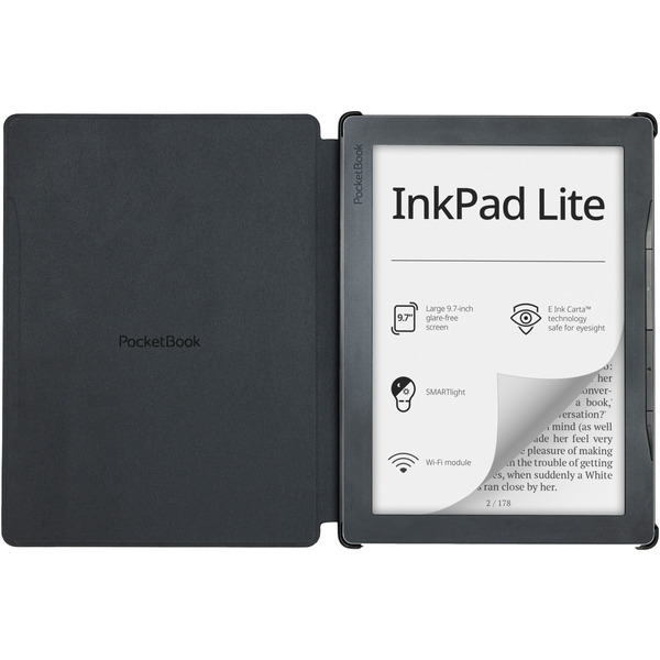 Обкладинка PocketBook 9.7", InkPad Lite(PB970), Shell Cover, чорна