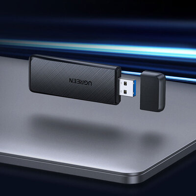 Адаптер WiFi AC1300 2.4GHz&amp;5GHz USB 3.0 CM492 Ugreen Black