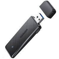 Адаптер WiFi AC1300 2.4GHz&amp;5GHz USB 3.0 CM492 Ugreen Black