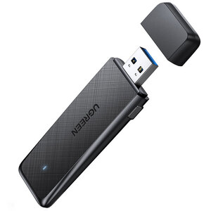 Адаптер WiFi AC1300 2.4GHz&amp;5GHz USB 3.0 CM492 Ugreen Black
