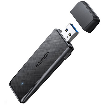 Адаптер WiFi AC1300 2.4GHz&amp;5GHz USB 3.0 CM492 Ugreen Black