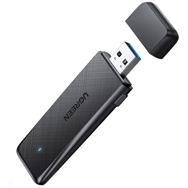Адаптер WiFi AC1300 2.4GHz&amp;5GHz USB 3.0 CM492 Ugreen Black