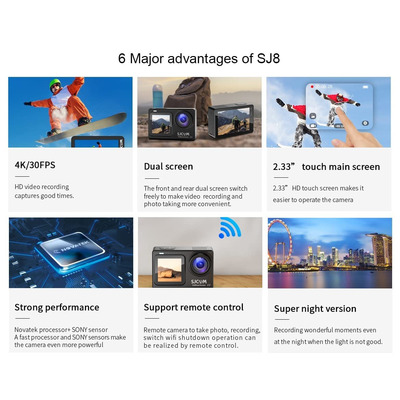 Екшн-камера SJCAM SJ8 Dual Screen