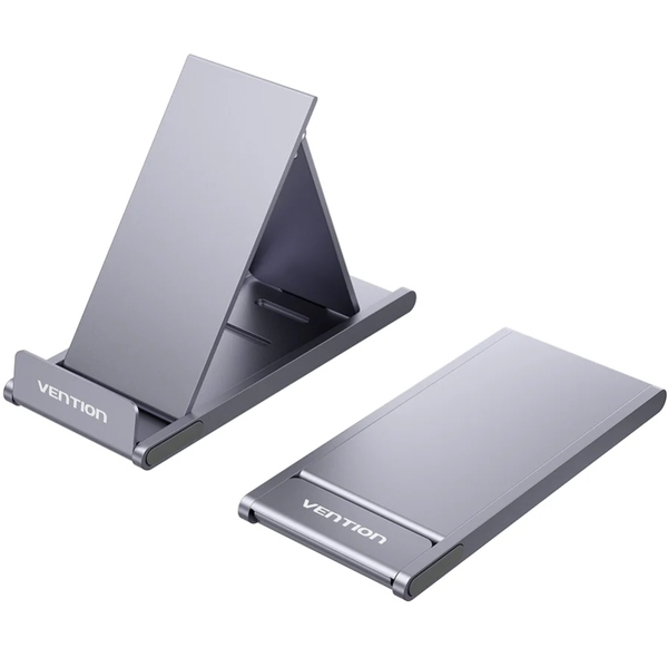Тримач для смартфона / планшета Vention Тримач для телефону/планшета 3-Angle Aluminium Alloy Сірий (KCXH0)