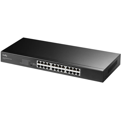 Комутатор Cudy GS1024L, 24 портовий Gigabit Metal Switch, 19" RM