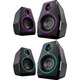 Акустична система 2.0 Defender Solar 10, 10Вт, Bluetooth, RGB підсвітка, USB, чорна