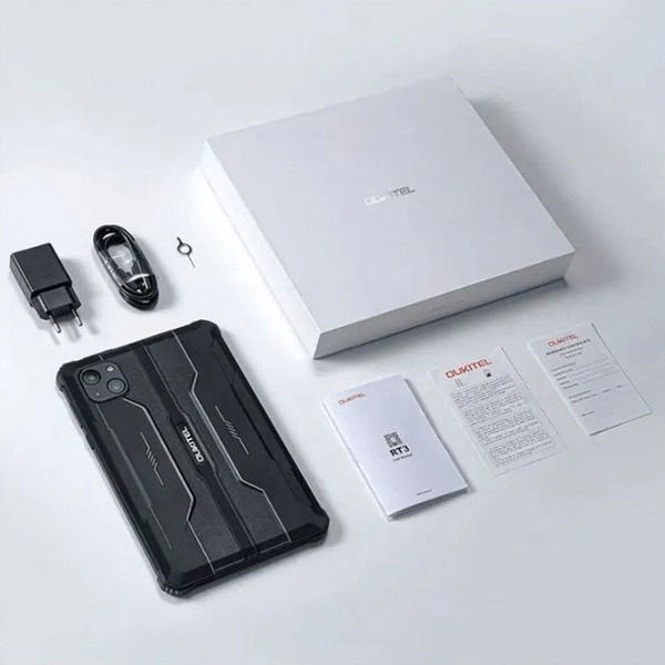 Планшет Oukitel RT3 8” HD+ /4GB/64GB/ MT6762 /5150mAh/ 16+8Мп /IP69K/ NFC / LTE Black