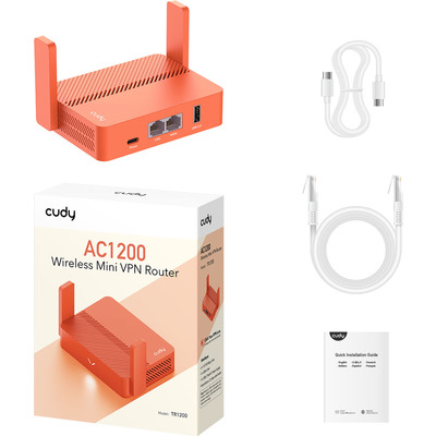 Бездротовий маршрутизатор (роутер) Cudy TR1200