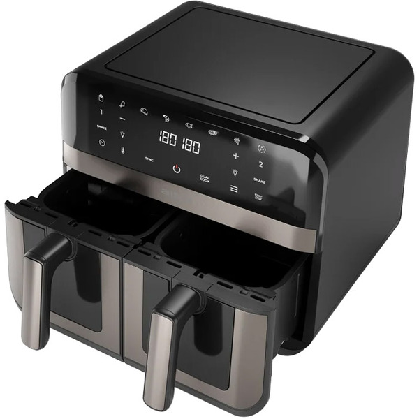 Мультипіч AIWA FUTAGO AFR-9000 2400Вт/чаша 9л(4.5л+4.5л)/програм:8/сенсорне керування/оглядове вікно