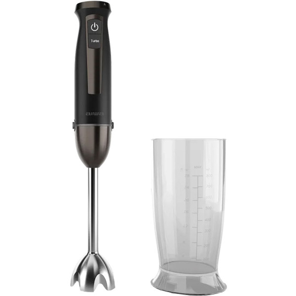 Блендер AIWA Kenkiri ABL-1500  ручний 1500Вт/ 40 швидк./ TURBO/ чаша для змішування 800мл/ чорний