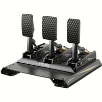 Комплект 2 педалей MOZA CRP2,USB, тензодатчик 200кг, карбонова підставка, чорний