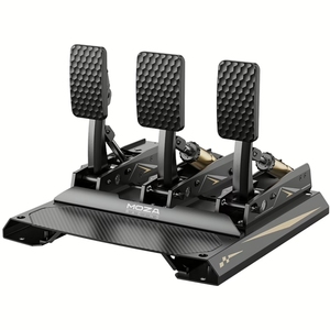 Комплект 2 педалей MOZA CRP2,USB, тензодатчик 200кг, карбонова підставка, чорний