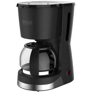 Кавоварка BROCK CM 1501 SS крапельна/ 1.5л/ 915-1080 Вт/ мелена/ чорнa