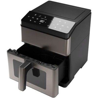 Мультипіч AIWA KUMADAI AFR-8000 1800Вт/чаша 8л/програм:12/сенсорне керування/оглядове вікно/коричнев