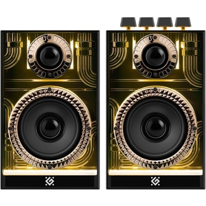 Акустична система 2.0 Defender Futuro, 20Вт Bluetooth/USB/TF/AUX, LED, чорна