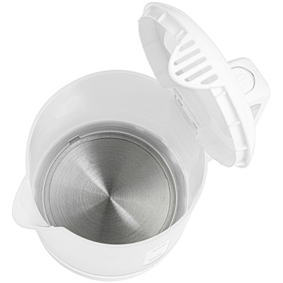 Електрочайник Adler AD 1381 дорожній 900Вт/ 0.5л/ 2 чашки/ ложка/ білий