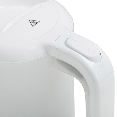 Електрочайник Adler AD 1381 дорожній 900Вт/ 0.5л/ 2 чашки/ ложка/ білий