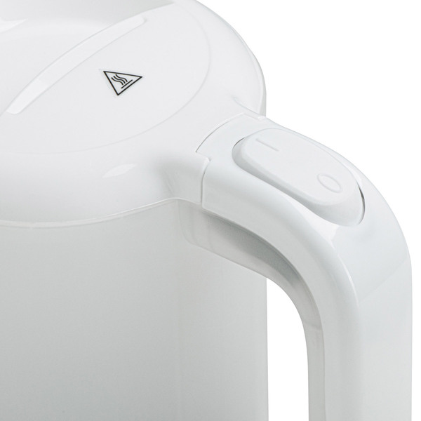 Електрочайник Adler AD 1381 дорожній 900Вт/ 0.5л/ 2 чашки/ ложка/ білий