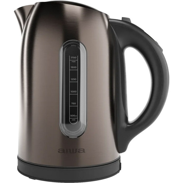 Електрочайник AIWA KAWAKO AKT-3000D 2200Вт/ 1.7л/ Strix/ встановлення температури нагріву/ метал