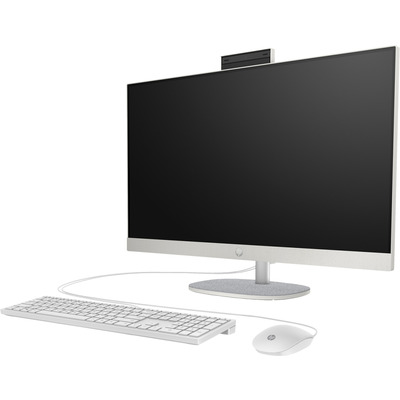 Моноблок 27" HP 27-cr0041ua AiO Ryzen3 7320U/8Gb/SSD512Gb/WiFi/Cam/K&M/DOS/Shell White