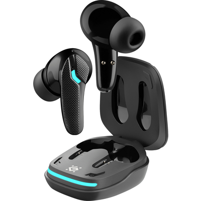 Наушники TWS игровая Defender CyberDots 285 Bluetooth черная