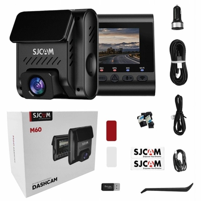 Відеореєстратор SJCAM Dashcam M60, WIFI, GPS, 4K, HDR