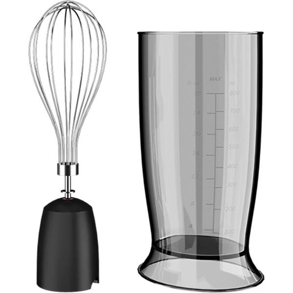 Блендер AIWA Kenkiri 1500 PLUS ручний 1500Вт/ 40 швидк./ TURBO/ чаша для змішування 800мл/ чорний