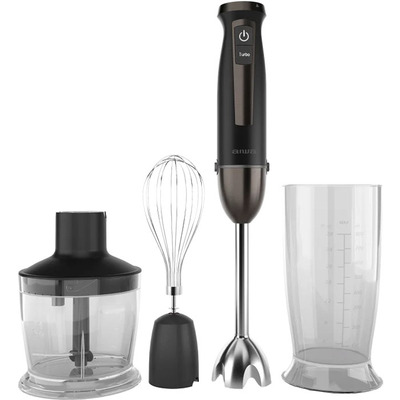 Блендер AIWA Kenkiri 1500 PLUS ручний 1500Вт/ 40 швидк./ TURBO/ чаша для змішування 800мл/ чорний