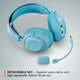 Ігрова гарнітура SteelSeries Arctis Nova 3P Wireless MultiPlatform Aqua