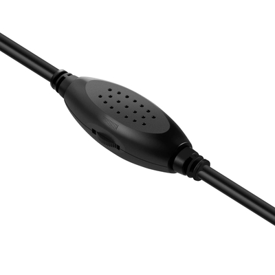 Акустична система 2.0 Defender J2, 6Вт, підсвітка, USB, чорна