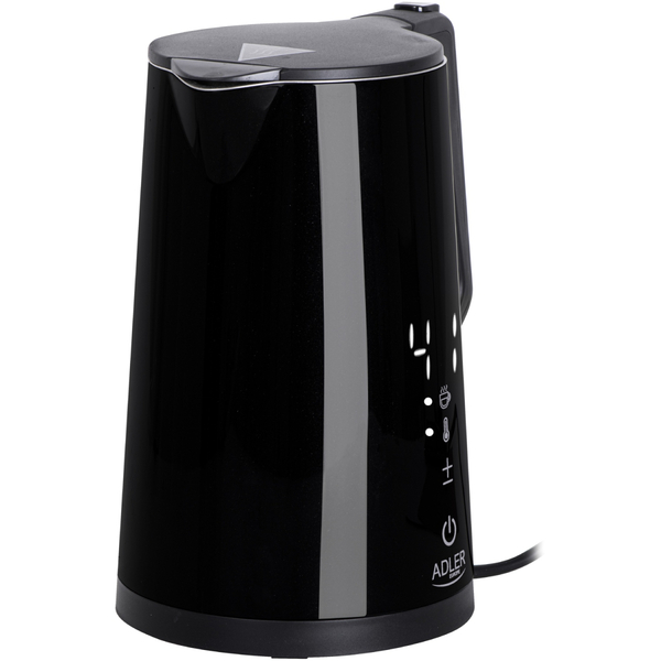 Електрочайник Adler AD 1345 black 1850-2200Вт/ 1.7л/ STRIX/ встановлення температури/