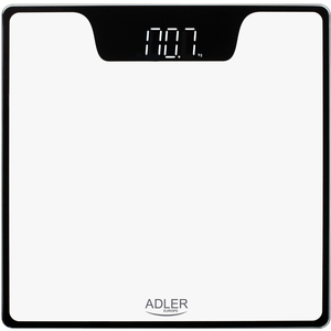 Ваги напольні Adler AD 8174 white електронні/ 180кг/ 2хААА/ автовимкнення