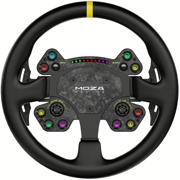 Кермо MOZA Racing RS V2 Steering for PC, 33cм., 10кн., RGB