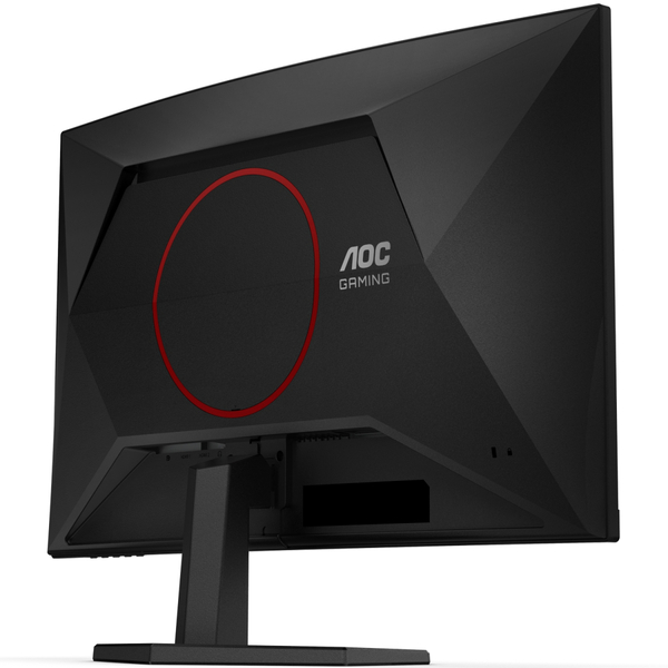 TFT 27" AOC C27G42E, VA, 180Гц, вигнутий,  2хHDMI, DP, колонки, чорно-червоний
