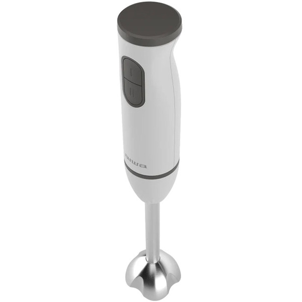 Блендер AIWA Kenkiri ABL-800 PLUS ручний 600Вт/ 2 швидк./ TURBO/ чаша для змішування 500мл/ білий