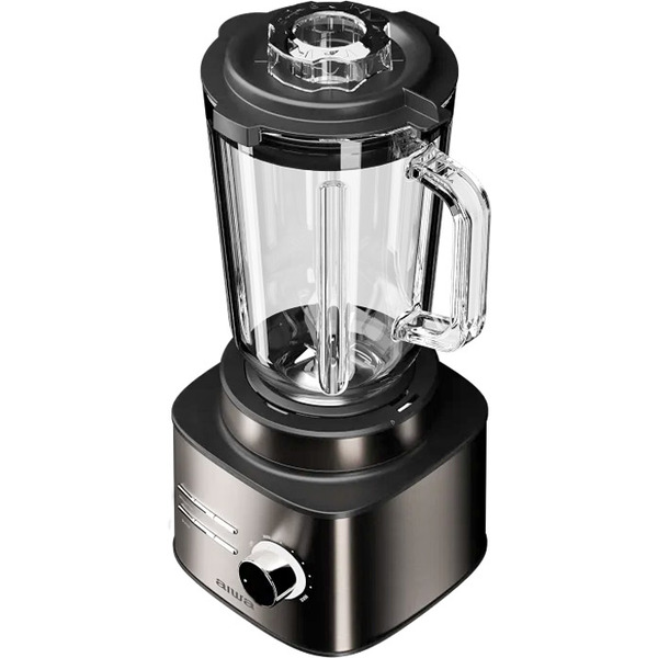 Блендер AIWA Saberu 2500 стаціонарний 2500Вт/ 6 швидк./ TURBO/ чаша для змішування 1.5л/ коричневий