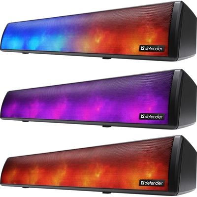 Акустична система 1.0 Defender Саундбар Z8 10Вт, Bluetooth/USB/FM/USB/TF/AUX, чорна