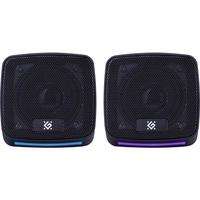 Акустична система 2.0 Defender J3, 6Вт, підсвітка, USB, чорна