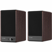 Акустична система 2.0 Microlab SOLO 3, 40Вт, темно-коричнева