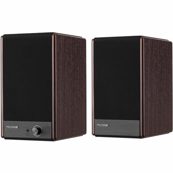 Компьютерные колонки 2.0 Microlab SOLO 3, 40Вт, темно-коричневая