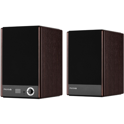 Акустична система 2.0 Microlab SOLO 5, 90Вт, темно-коричнева