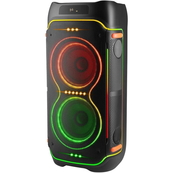 Портативна колонка 2.0 Defender Boomer 200, 200Вт BT/FM/TF/USB/MIC/AUX/GT, чорна