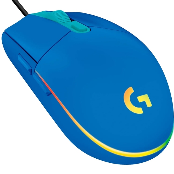 Мишка Logitech G102 Lightsync USB синя